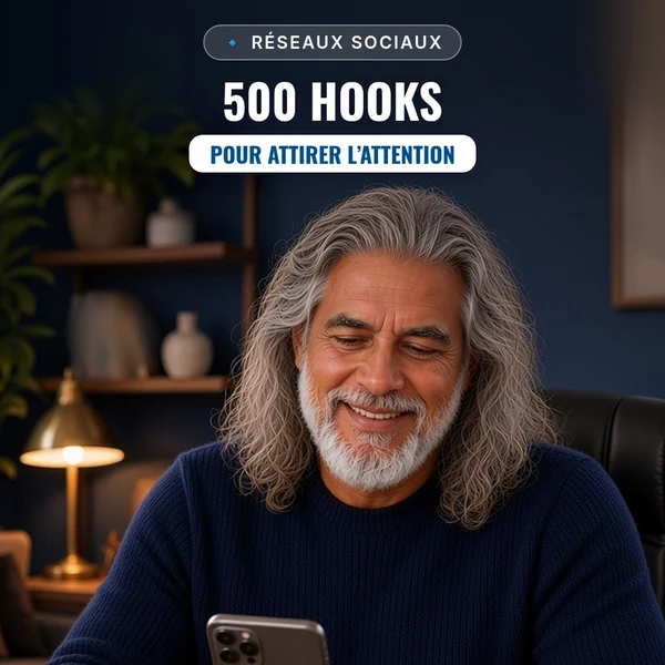 Couverture : 500 Hooks pour attirer l'attention