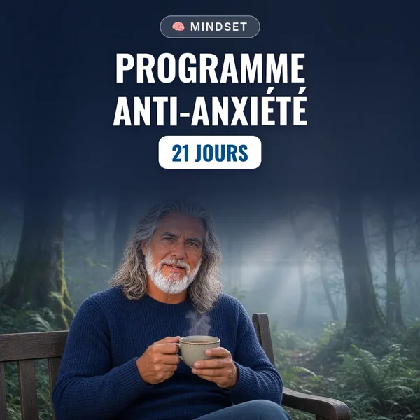 Couverture de l’ebook « Programme Anti-Anxiété 21 Jours »