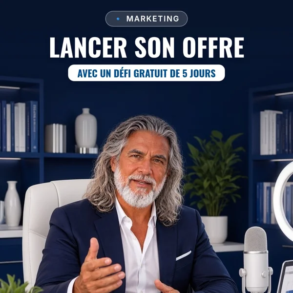 Couverture : Lancer son Offre avec un Défi Gratuit de 5 Jours