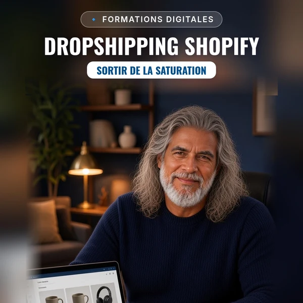 Couverture : Dropshipping Shopify : sortir de la saturation
