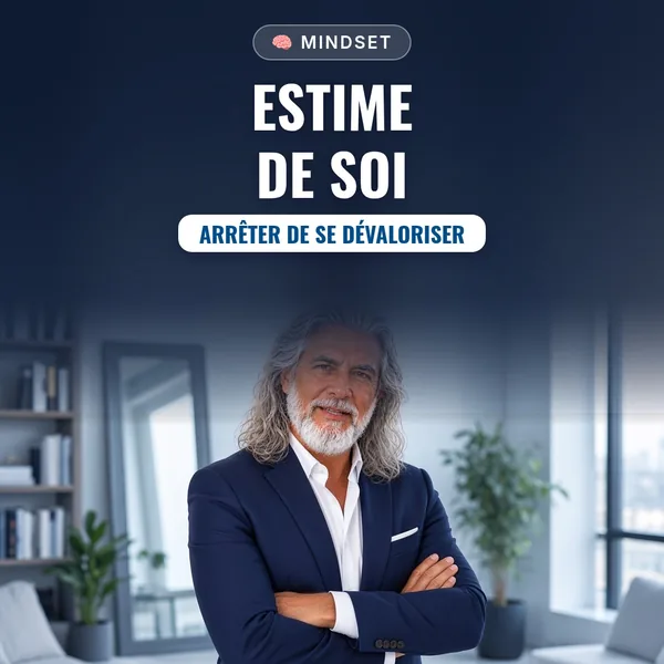 Couverture de l’ebook « Estime de Soi : Arrêter de se Dévaloriser »