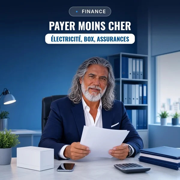 Couverture : Électricité, Box, Assurances : Payer Moins Cher ses Factures
