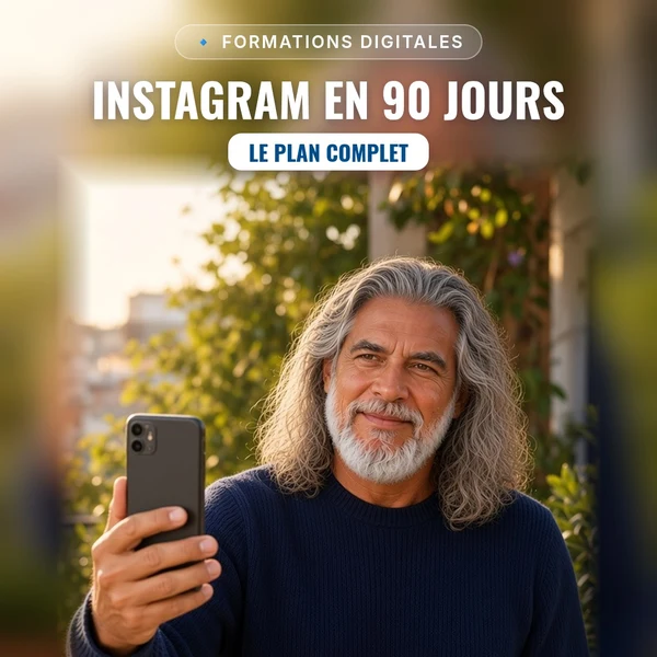 Couverture : Instagram en 90 jours : le plan complet