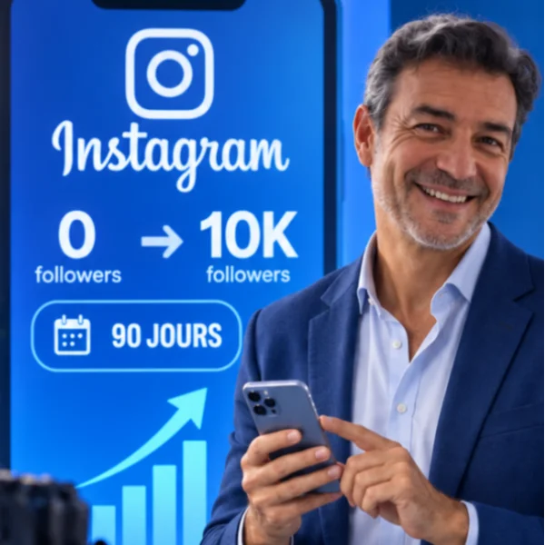 Couverture « Instagram de 0 à 10K followers en 90 jours »