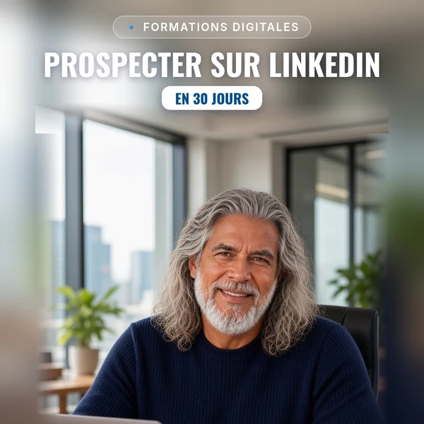 Couverture : Prospecter sur LinkedIn en 30 jours