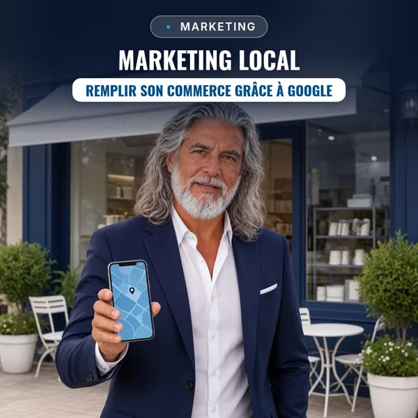 Couverture : Marketing Local : Remplir son Commerce grâce à Google