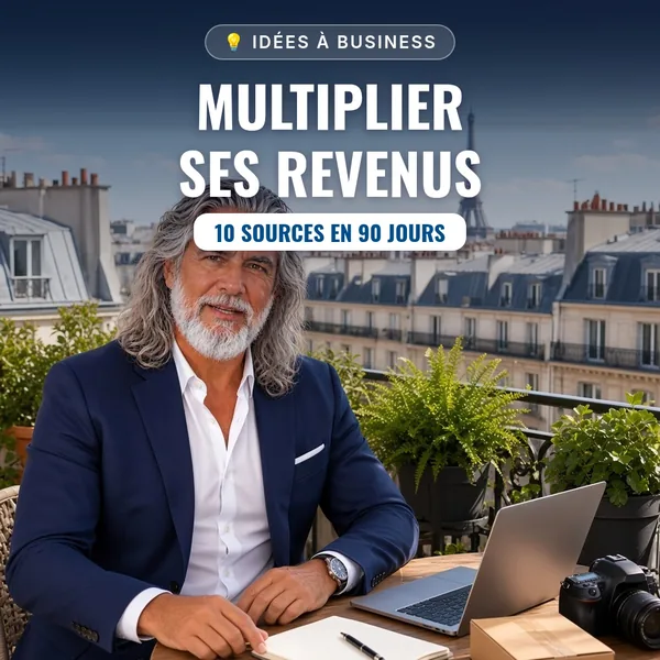 Couverture : Multiplier ses Revenus : 10 Sources en 90 Jours
