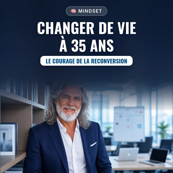Couverture de l’ebook « Changer de Vie à 35 Ans : Le Courage de la Reconversion »