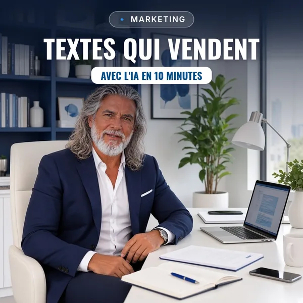 Couverture : Des Textes qui Vendent avec l’IA en 10 Minutes