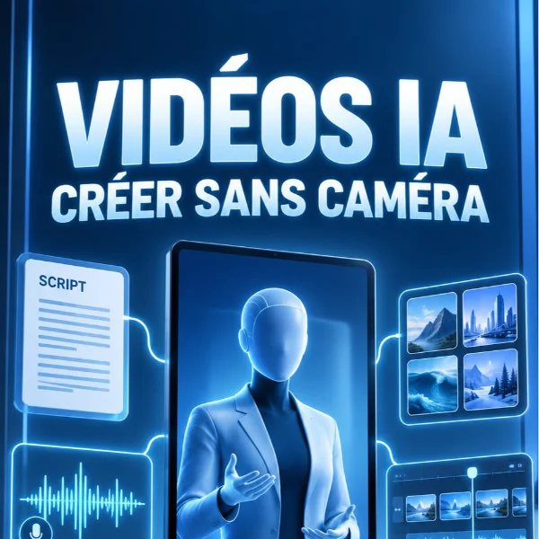 Couverture « Vidéos IA : créer sans caméra »